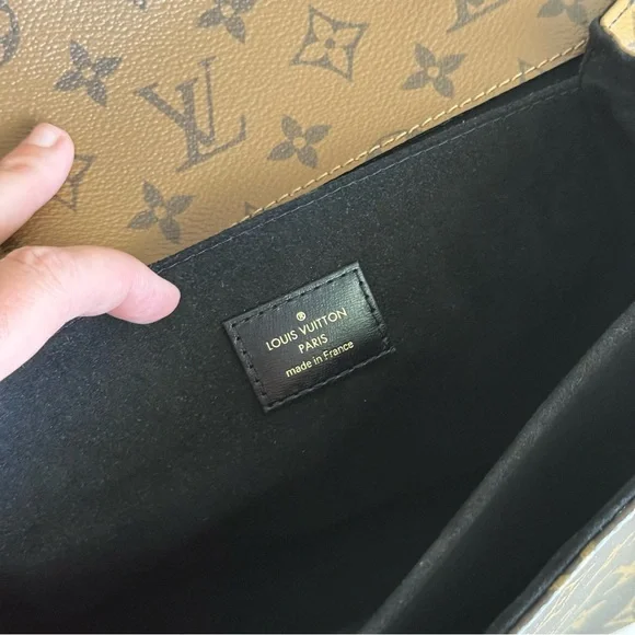 Authentic Louis Vuitton Pochette Metis Reverse Monogram Crossbody Bag - Picture 10 of 14